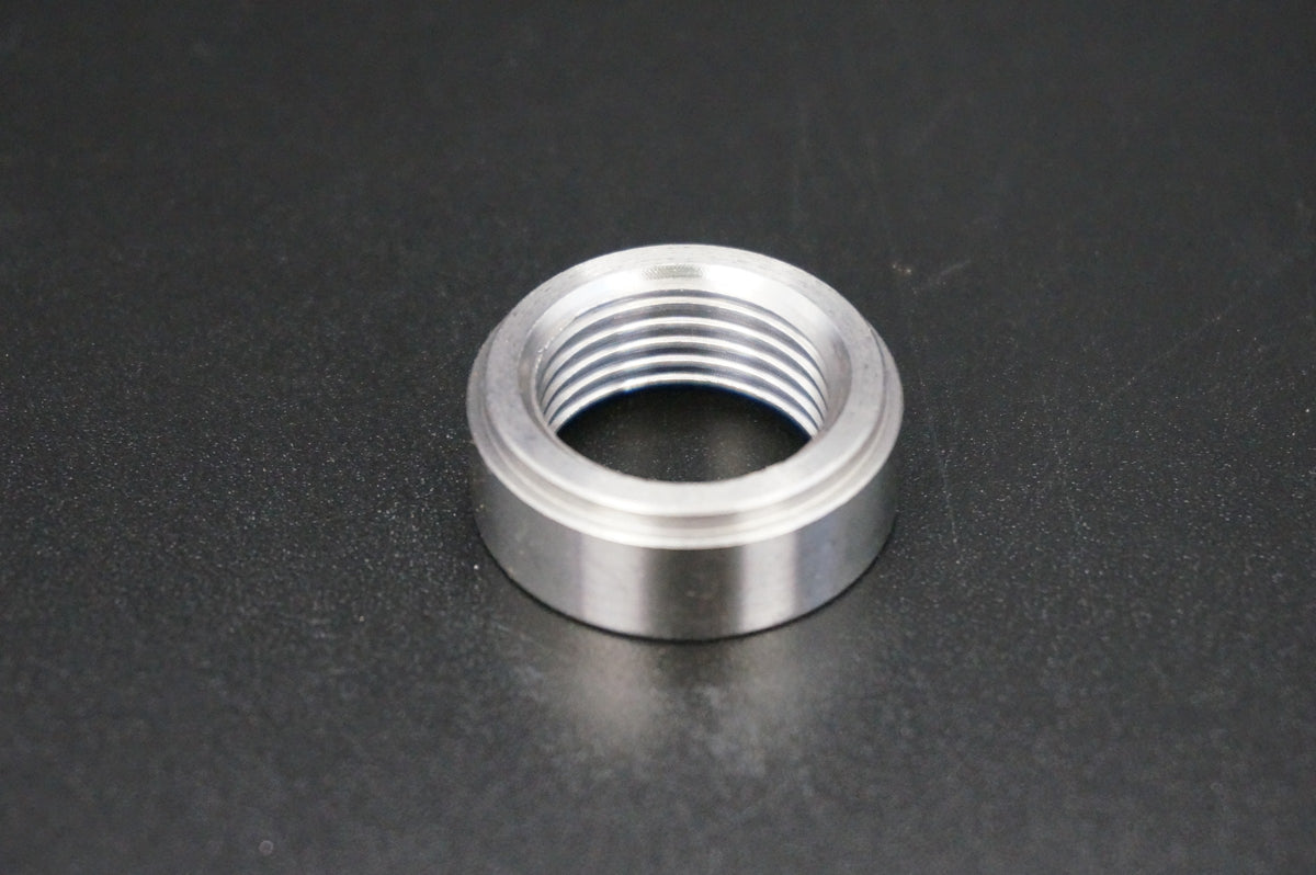 Mild steel M18 x 1.5 O2 sensor weld-on bung
